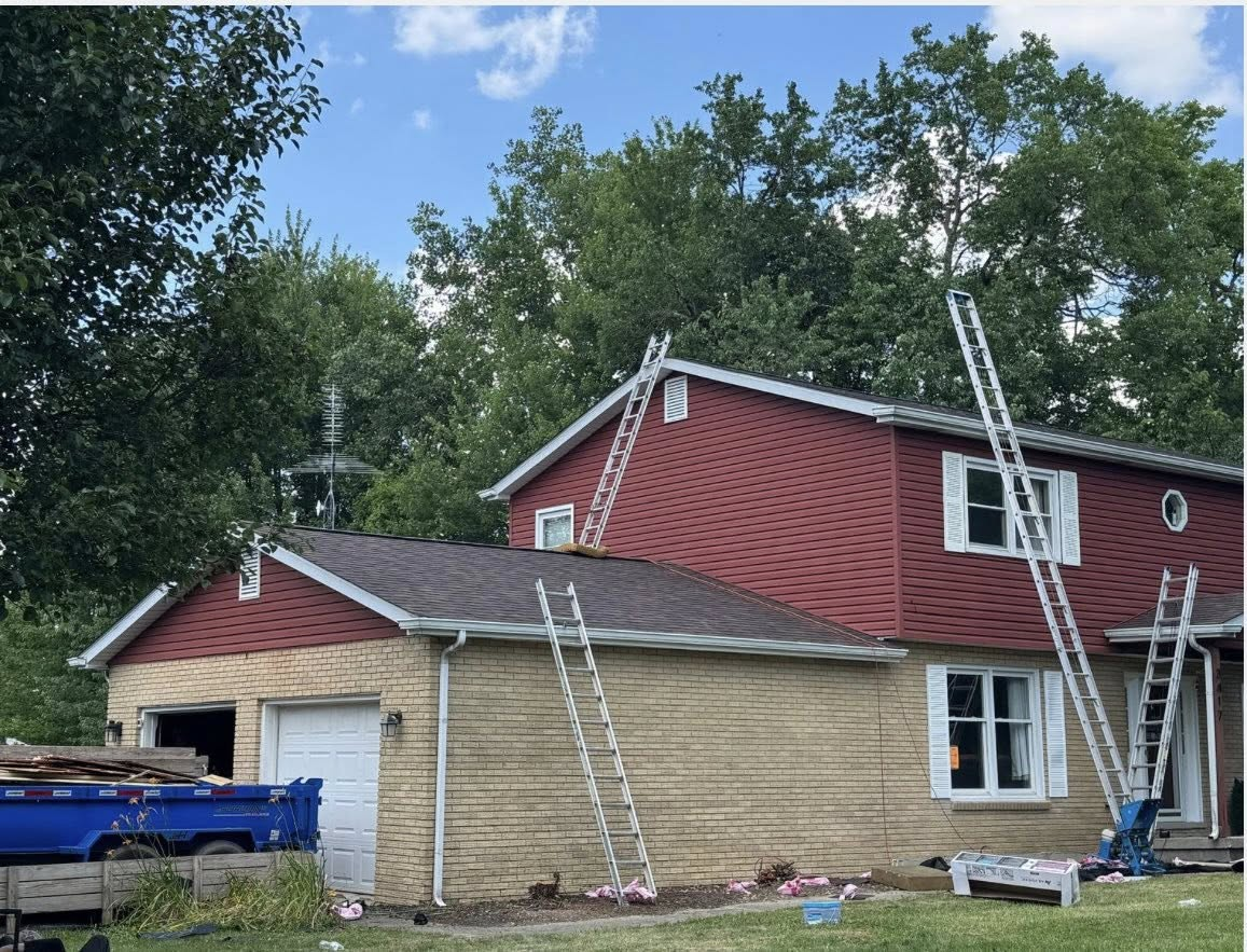 Roofing In Progress