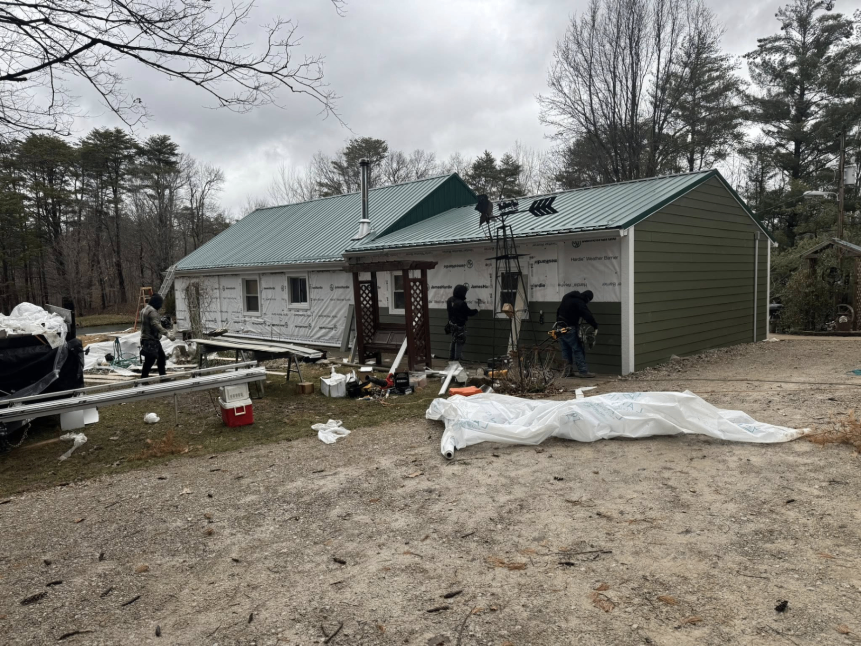 Siding Installation project